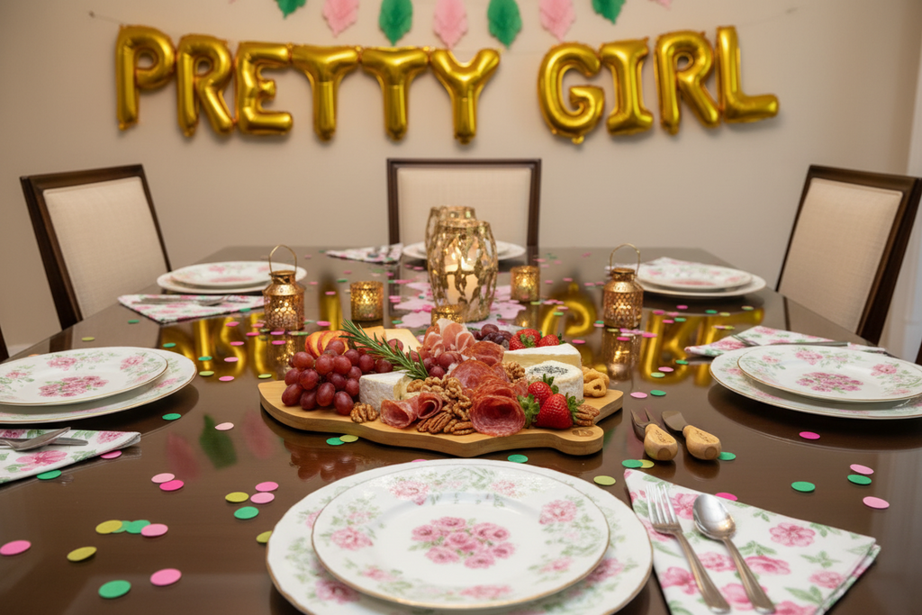 Alpha Kappa Alpha Ivy Charcuterie Board - June 15, 2026 Ship date