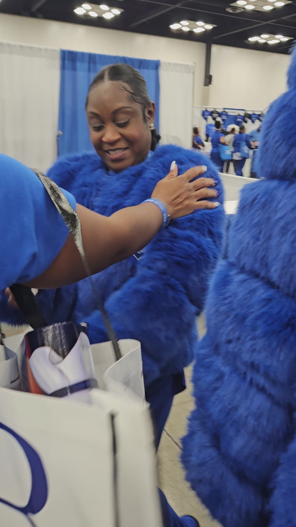 Zeta Phi Beta Fur Coat