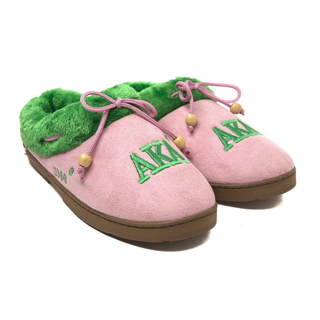 Alpha Kappa Alpha Cozy Slipper