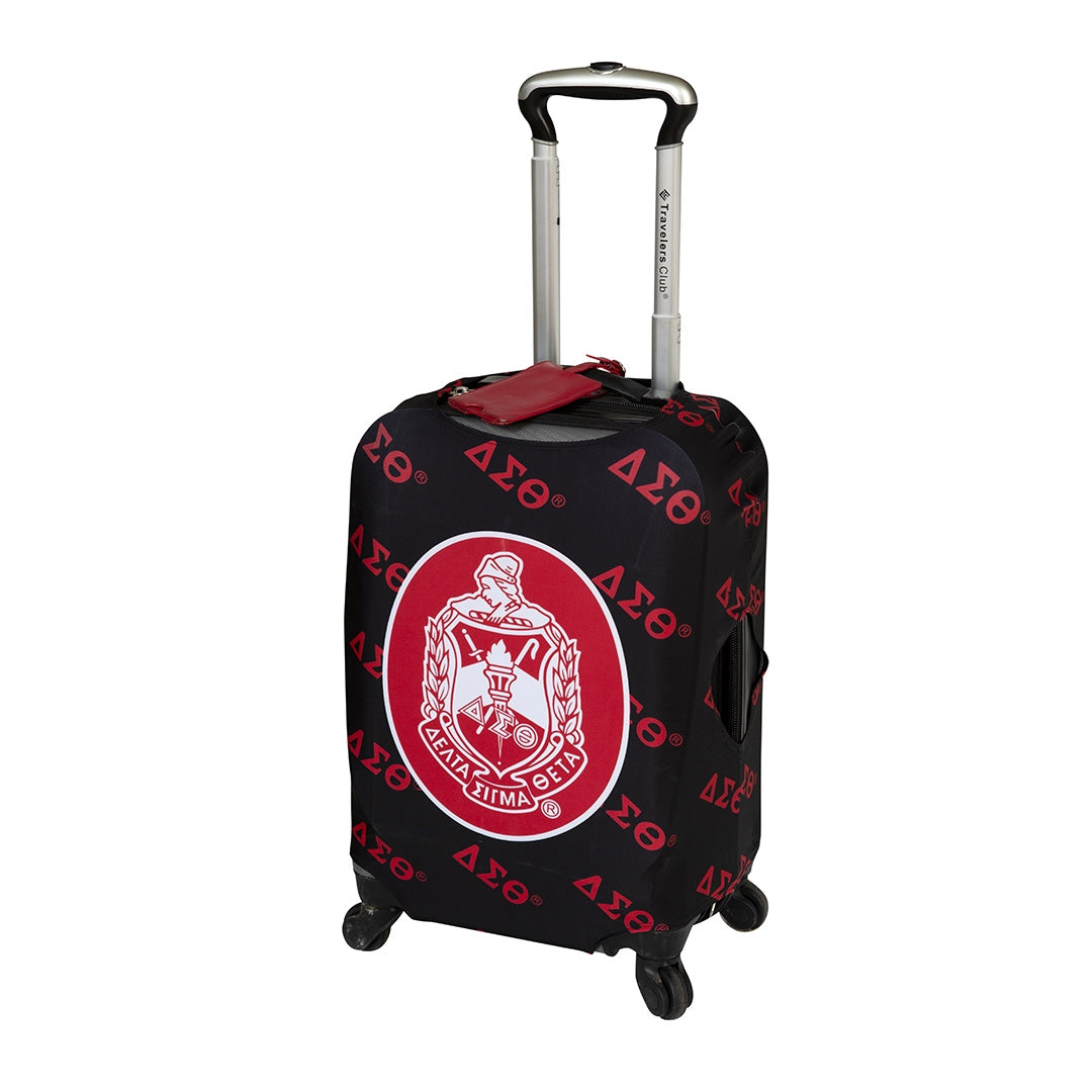 Delta Sigma Theta Fabric Small Luggage Cover