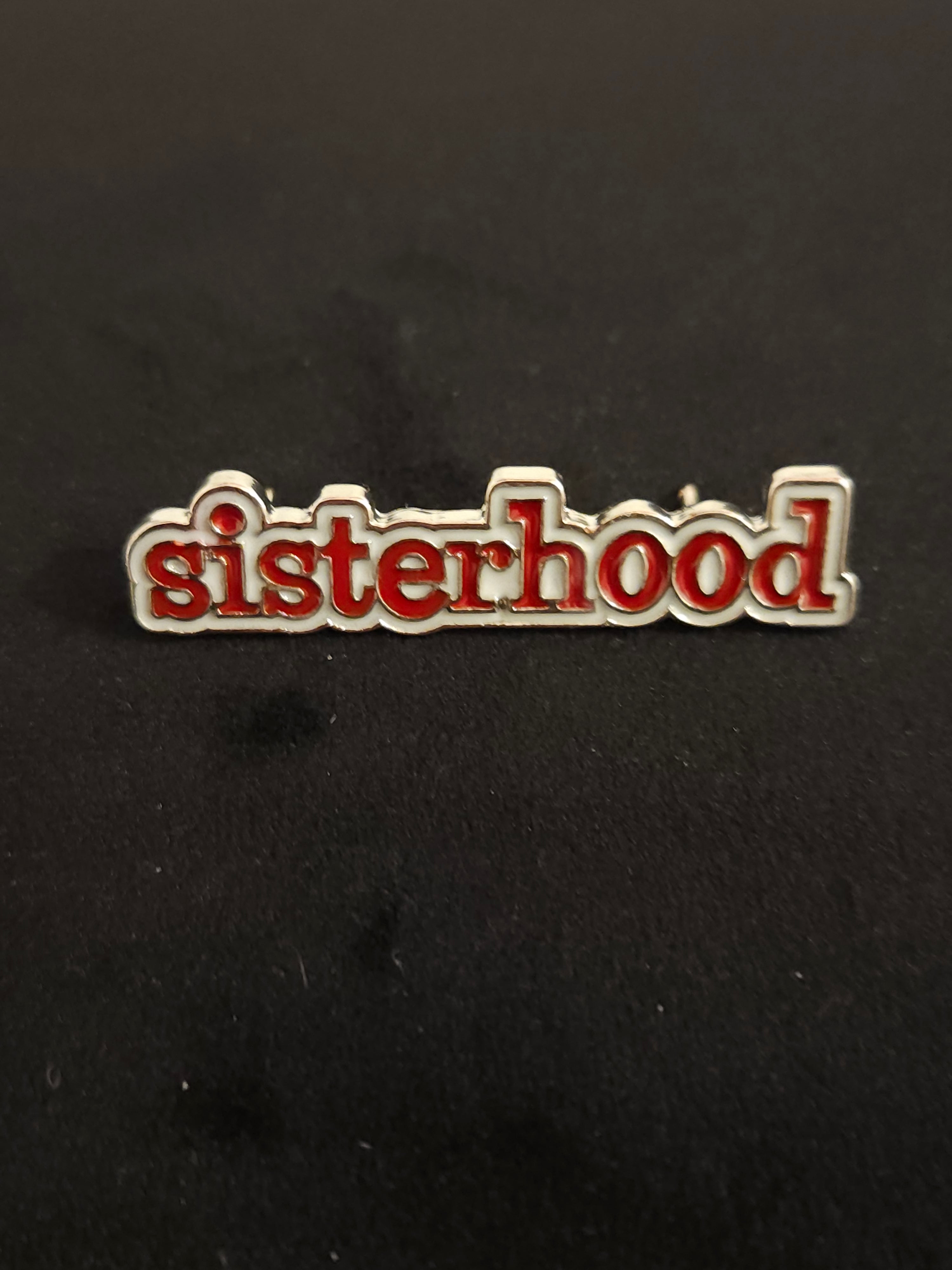 Sisterhood lapel pin